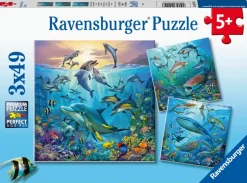 Ravensburger: Ocean Life (3 x 49)
