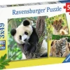 Ravensburger: Panda, Lion and Tiger Cubs (3 x 49)