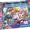 Ravensburger: Paw Patrol - Unstoppable Pups (2 x 12)