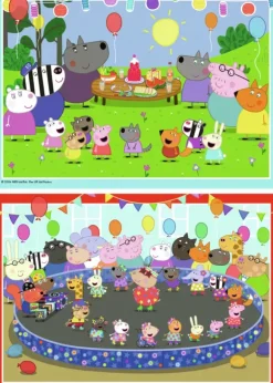 Ravensburger: Peppa Pig (Greta Gris) - It's Party Time! (2 x 24)