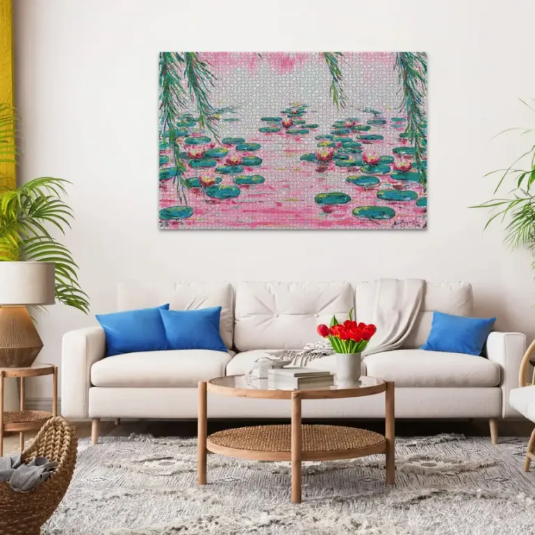 Ravensburger: Pink Water Lilies (4000)