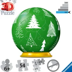 Ravensburger: Puzzle Ball - Christmas Ball Green (56)