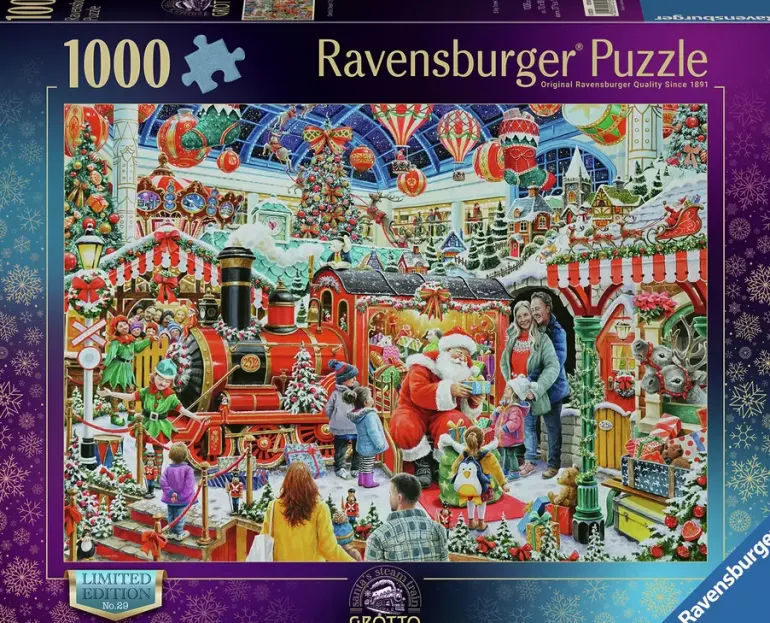 Ravensburger: Santa's Steam Train Grotto (1000)