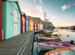 Ravensburger: Scandinavian Places - Boathhouses in Smogen, Sweden (500)