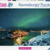 Ravensburger: Scandinavian Places - Northern Lights in Tromsö, Norway (500)