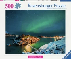 Ravensburger: Scandinavian Places - Northern Lights in Tromsö, Norway (500)