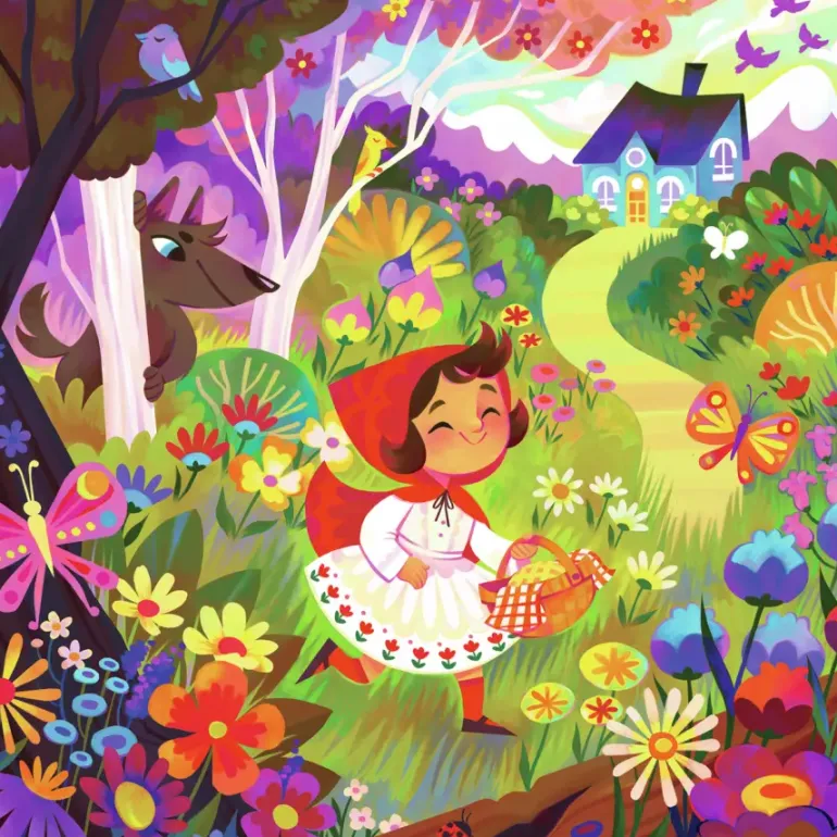 Ravensburger: Tales Around the World - Little Red Riding Hood (64)