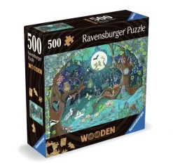 Ravensburger: Wooden Träpussel - Fantasy Forest (500)
