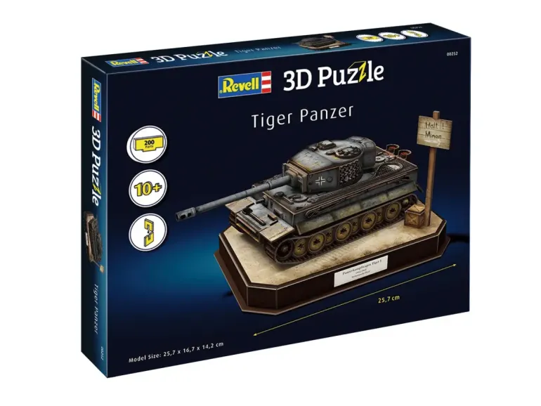 Revell: 3D Puzzle - Tiger Panzer (200)