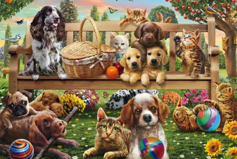 Schmidt: A Garden Picnic for Dogs and Cats (200)