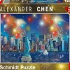 Schmidt: Alexander Chen - Statue of Liberty with Fireworks (1000)