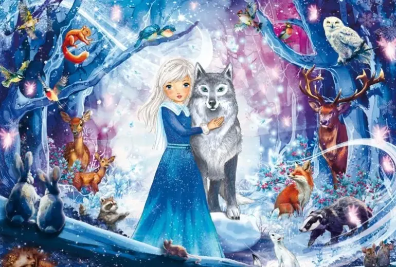 Schmidt: A Princess in the Snowy Forest (100)