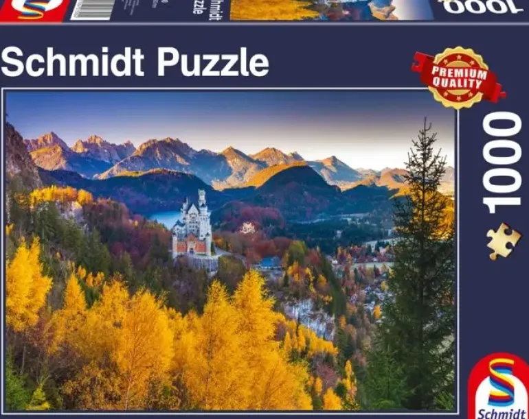 Schmidt: Autumnal Neuschwanstein (1000)