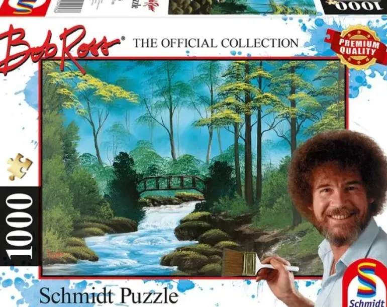 Schmidt: Bob Ross - Secluded Bridge (1000)