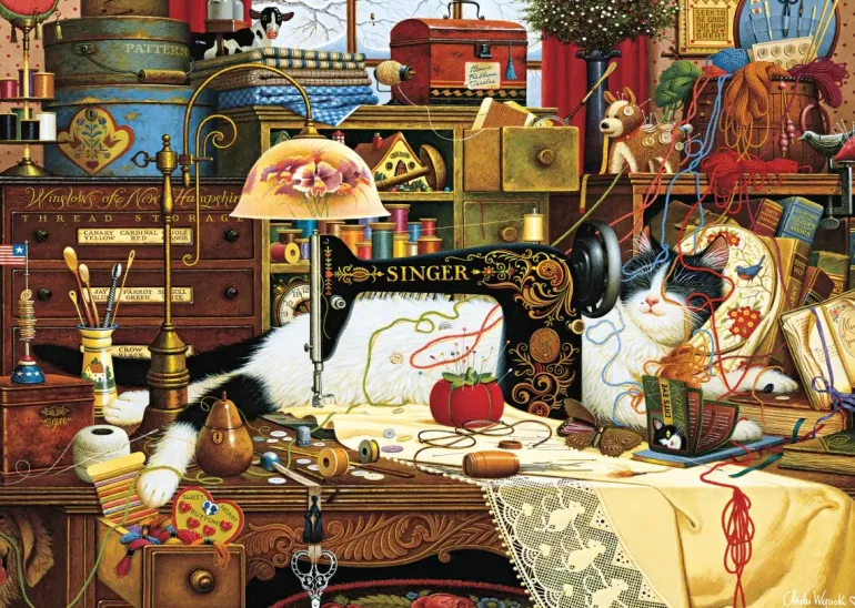 Schmidt: Charles Wysocki - Maggie the Messmaker (1000)