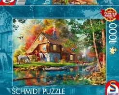 Schmidt: Dominic Davison - Water Mill in Autumn (1000)