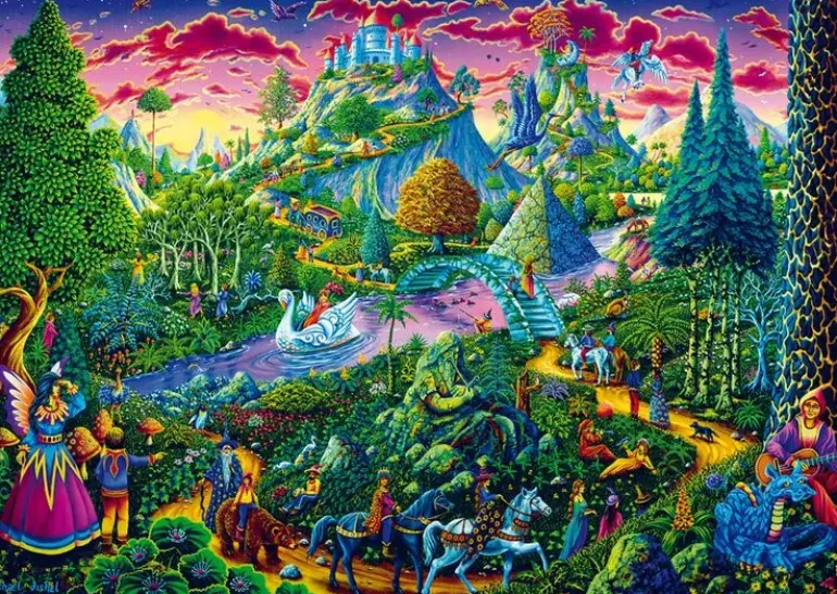 Schmidt: Michael Fishel - Fantastic Fary World (1000)
