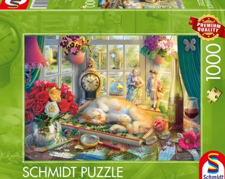 Schmidt: Puzzle Time with the Cat (1000)