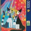 Schmidt: Rosina Wachtmeister - Happy Cat Family (1000)