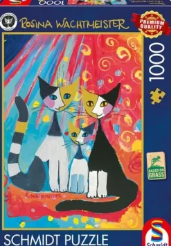 Schmidt: Rosina Wachtmeister - Happy Cat Family (1000)