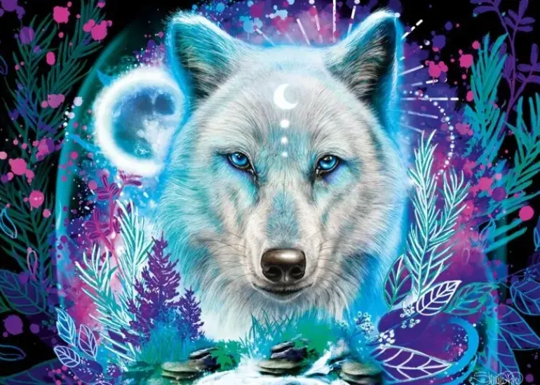 Schmidt: Sheena Pike - Neon Arctic Wolf (1000)