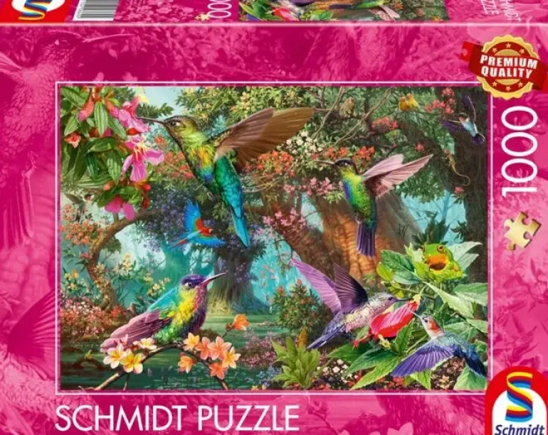 Schmidt: Steve Read - Hummingbirds in a burst of Colour (1000)