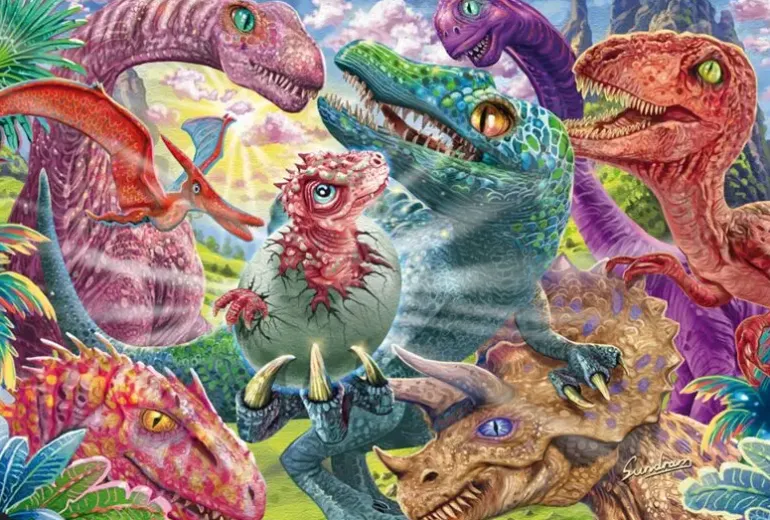 Schmidt: Steve Sundram - Small Dinosaurs, Big Adventures (100)