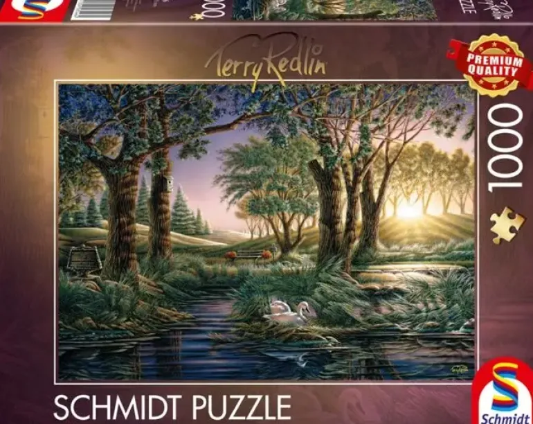 Schmidt: Terry Redlin - Morning Magic at the Lake (1000)