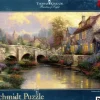 Schmidt: Thomas Kinkade - Cobblestone Brooke (1000)