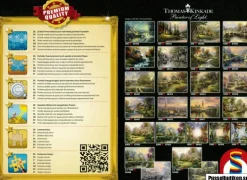 Schmidt: Thomas Kinkade - Cobblestone Brooke (1000)