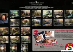 Schmidt: Thomas Kinkade - Painter of Light, Nature's Paradise (1000)