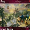 Schmidt: Thomas Kinkade - Painter of Light, Disney: Beauty and the Beast Falling in Love (1000)