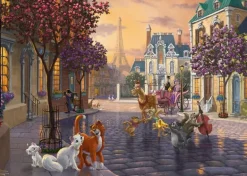 Schmidt: Thomas Kinkade - Painter of Light, Disney: The Aristocats (1000)