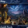 Schmidt: Thomas Kinkade - Painter of Light, Disney: Beauty and the Beast Dancing in the Moonlight (1000)