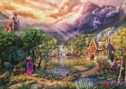 Schmidt: Thomas Kinkade Studios - Disney, Snow White and the Queen (1000)