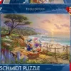 Schmidt: Thomas Kinkade, Studios - Disney, Donald and Daisy A Duck Day Afternoon (1000)