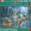 Schmidt: Thomas Kinkade Studios - Santa's Silent Night (1000)