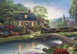 Schmidt: Thomas Kinkade Studios - Stoney Creek Cottage (1000)