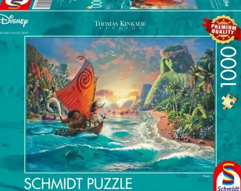 Schmidt: Thomas Kinkade Studios - Disney, Moana (Vaiana) (1000)