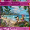Schmidt: Thomas Kinkade Studios - Disney, Mickey and Minnie in Hawaii (1000)