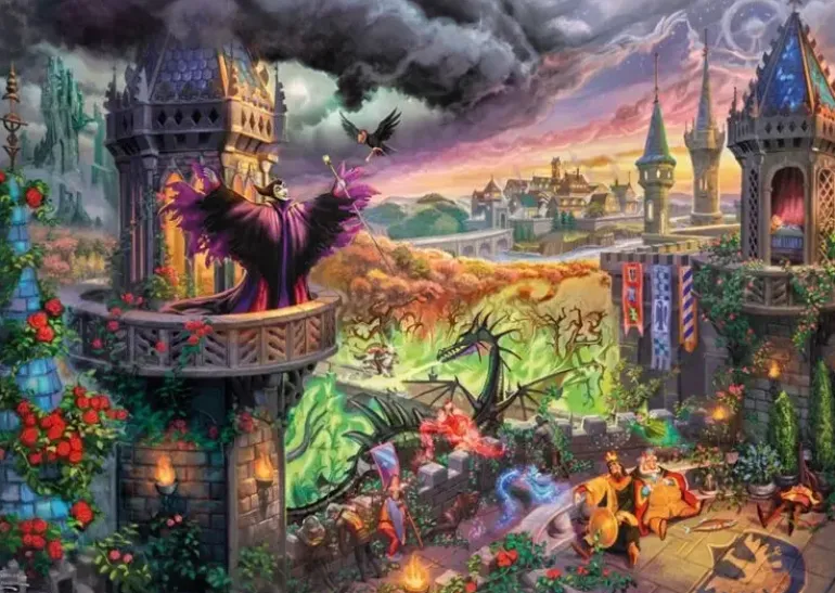 Schmidt: Thomas Kinkade Studios - Disney, Maleficent (1000)
