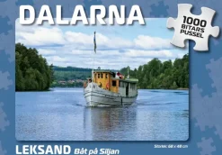 Svenskapussel: Dalarna - Leksand, Ångbåt (1000)