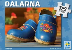 Svenskapussel: Dalarna - Träskor (500)