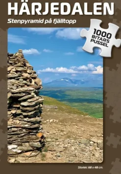 Svenskapussel: Härjedalen - Stenpyramin på Fjälltopp (1000)