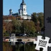 Svenskapussel: Härnösand - Domkyrkan från vattnet (1000)