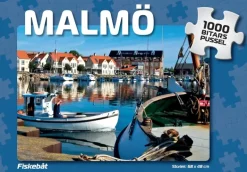 Svenskapussel: Malmö - Fiskebåt (1000)
