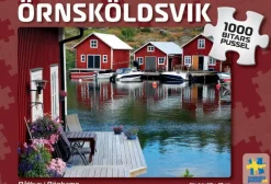 Svenskapussel: Örnsköldsvik - Båthus i Bönhamn (1000)
