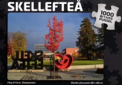 Svenskapussel: Skellefteå - Färg & Form, Stadsparken (1000)