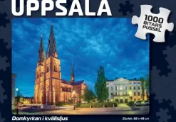 Svenskapussel: Uppsala - Domkyrkan i Kvällsljus (1000)