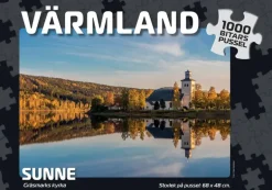Svenskapussel: Värmland - Sunne, Gräsmarks Kyrka (1000)